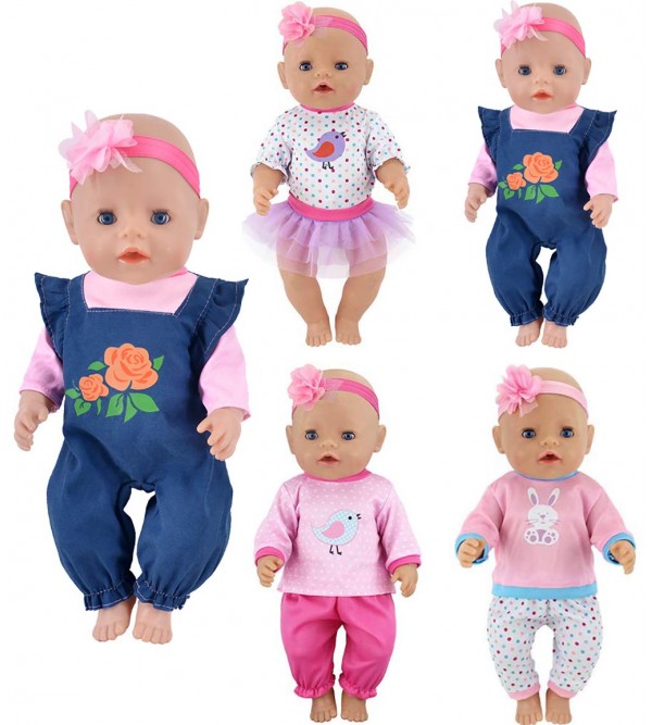 4 Sets Doll Clothes
